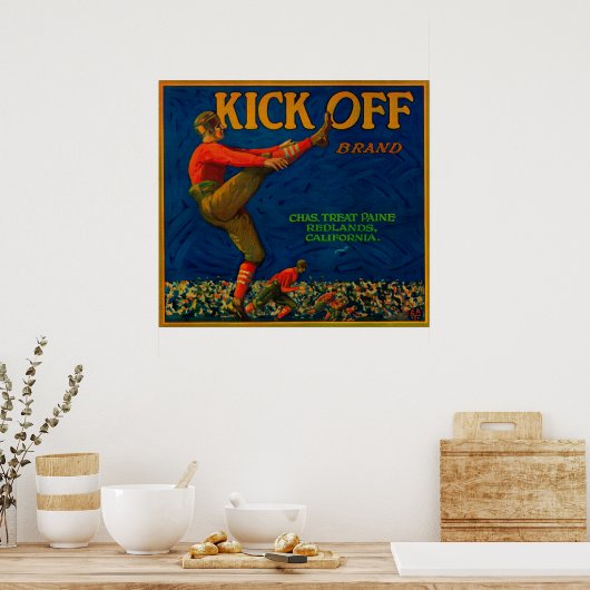 Poster Lancement de Orange LabelRedlands, CA (Cuisine)