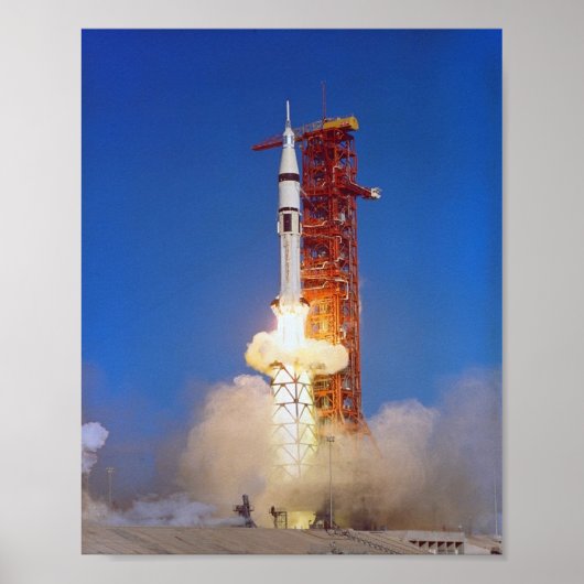 Poster Lancement de Skylab 4 (Devant)