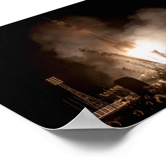 Poster Lancement de Soyouz (Coin)