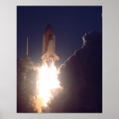 Poster Lancement de Space Shuttle Discovery (STS-102) (Devant)