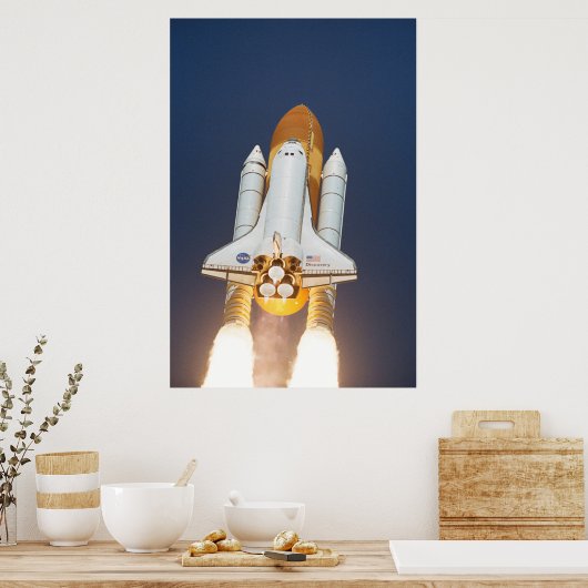 Poster Lancement de Space Shuttle Discovery (STS-114) (Cuisine)