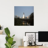 Poster Lancement de Space Shuttle Discovery (STS-29) (Bureau à domicile)