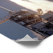 Poster Lancement de Space Shuttle Discovery (STS-29) (Coin)