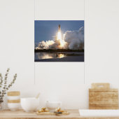 Poster Lancement de Space Shuttle Discovery (STS-48) (Cuisine)