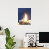 Poster Lancement de Space Shuttle Discovery (STS-85) (Bureau à domicile)
