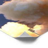 Poster Lancement de Space Shuttle Discovery (STS-85) (Coin)