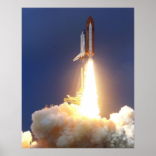 Poster Lancement de Space Shuttle Discovery (STS-85) (Devant)