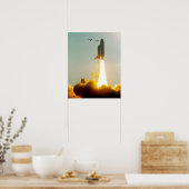 Poster Lancement de Space Shuttle Discovery (STS-91) (Cuisine)