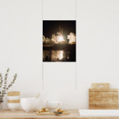 Poster Lancement de Space Shuttle Discovery (STS-92) (Cuisine)