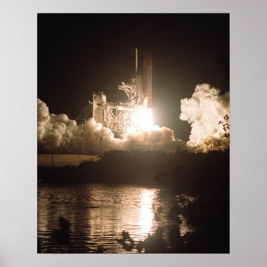 Poster Lancement de Space Shuttle Discovery (STS-92) (Devant)
