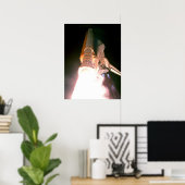 Poster Lancement de Space Shuttle Discovery (sts-92) (Bureau à domicile)