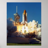 Poster Lancement de Space Shuttle Discovery (STS-95) (Devant)