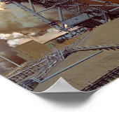 Poster Lancement de Space Shuttle Discovery (STS-95) (Coin)