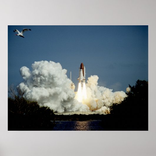 Poster Lancement de Space Shuttle Endeavor (STS-47) (Devant)