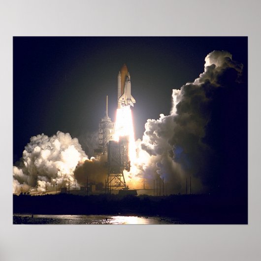 Poster Lancement de Space Shuttle Endeavor (STS-88) (Devant)