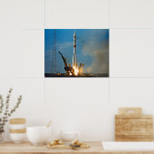 Poster Lancement du soja (Projet d'essai Apollo-Soyouz) (Cuisine)