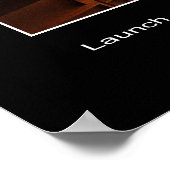 Poster Lancement du télescope spatial infrarouge Spitzer (Coin)