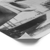 Poster Lancement du Titanic (Coin)