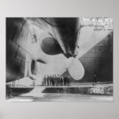 Poster Lancement du Titanic (Devant)