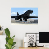 Poster Lancer B-1 (Bureau à domicile)