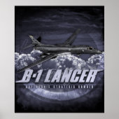 Poster Lancer B-1 (Devant)
