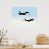 Poster Lancer B-1 (Cuisine)