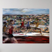 Poster Lancer l'affiche des courses (Devant)