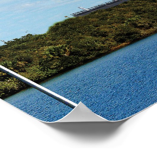 Poster Lanceur de fusée du système SLS de la NASA (Coin)