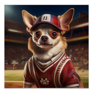 Poster Lanceur étoile pour les Chihuahua 9