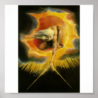 Poster L'Ancien des Jours par William Blake