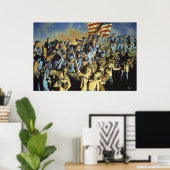 Poster L'ancien drapeau n'a jamais touché le sol (Bureau à domicile)