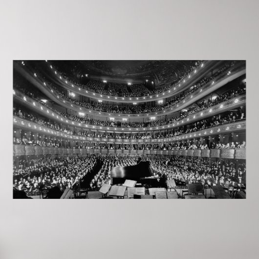 Poster L'ancien opéra métropolitain 39ème rue 1937 (Devant)