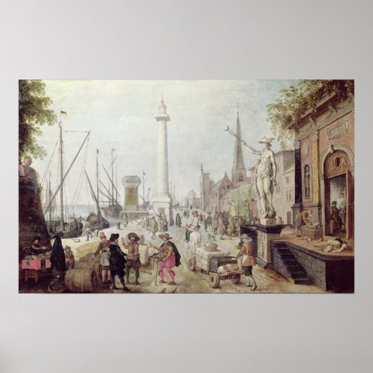 Poster L'Ancien Port d'Anvers (Devant)