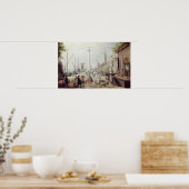 Poster L'Ancien Port d'Anvers (Cuisine)