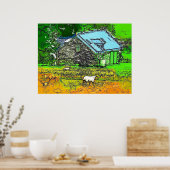 POSTER L'ANCIENNE GAILLE (Cuisine)