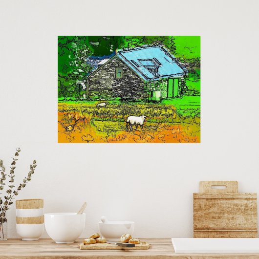 POSTER L'ANCIENNE GAILLE (Cuisine)