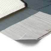 Poster L'ancienne grange blanche (Coin)