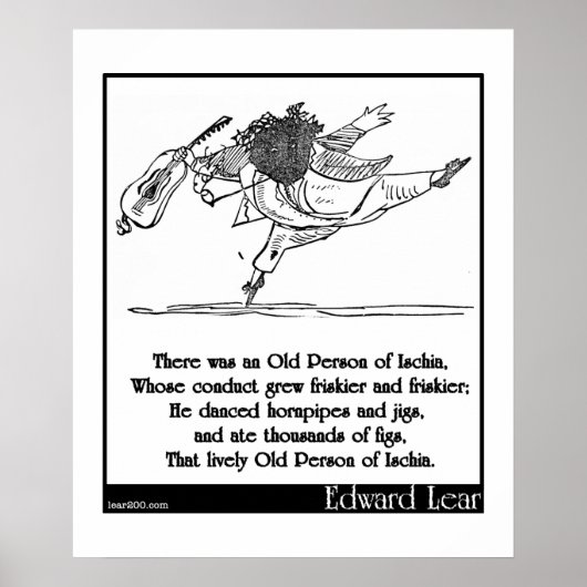 Poster L'ancienne personne d'Ischia Limerick d'Edward Lea (Devant)