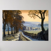 Poster L'ancienne route de campagne (Devant)