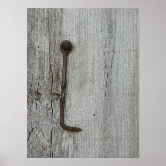 Poster L'ancienne verrou de grange (Devant)