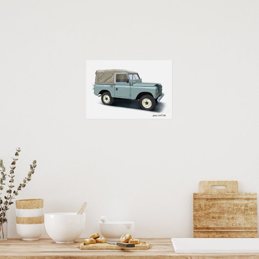Poster Land Rover (Cuisine)