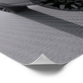 Poster Land Rover Defender (coutume) (Coin)