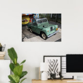 Poster Land Rover Series II SWB (Bureau à domicile)