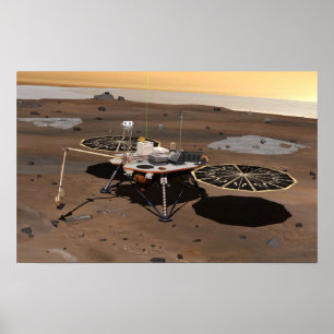 Poster Lander de Phoenix Mars