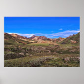 Poster Landmannalaugar (Devant)