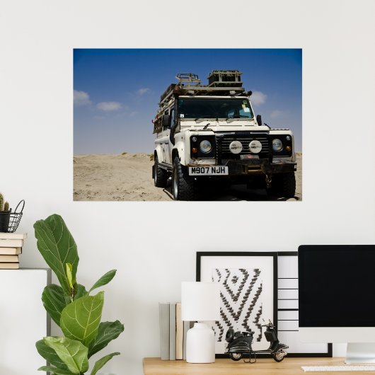 Poster Landrover (Bureau à domicile)