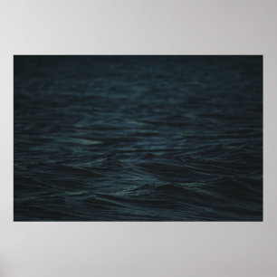 Poster Landscape photography of body of water