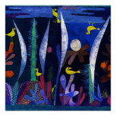 Poster Landscape with Yellow Birds, Paul Klee (Devant)