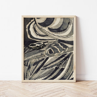 Poster Landschaft | Otto Freundlich