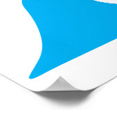 Poster L'âne démocrate roule dans la vague bleue (Coin)